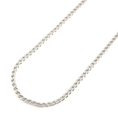 Cadena de acero quirurgico eslabon grumet 1.2mm 55cm